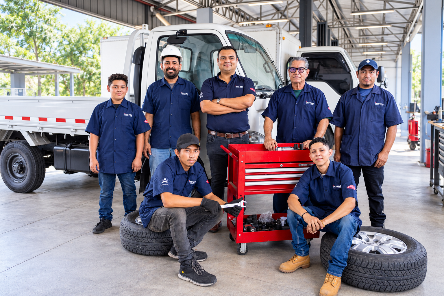 Equipo de servicio técnico iMotors Honduras