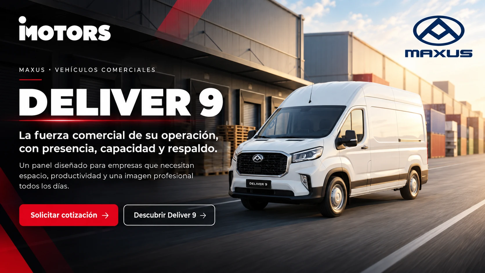 MAXUS Deliver 9 - iMotors Honduras